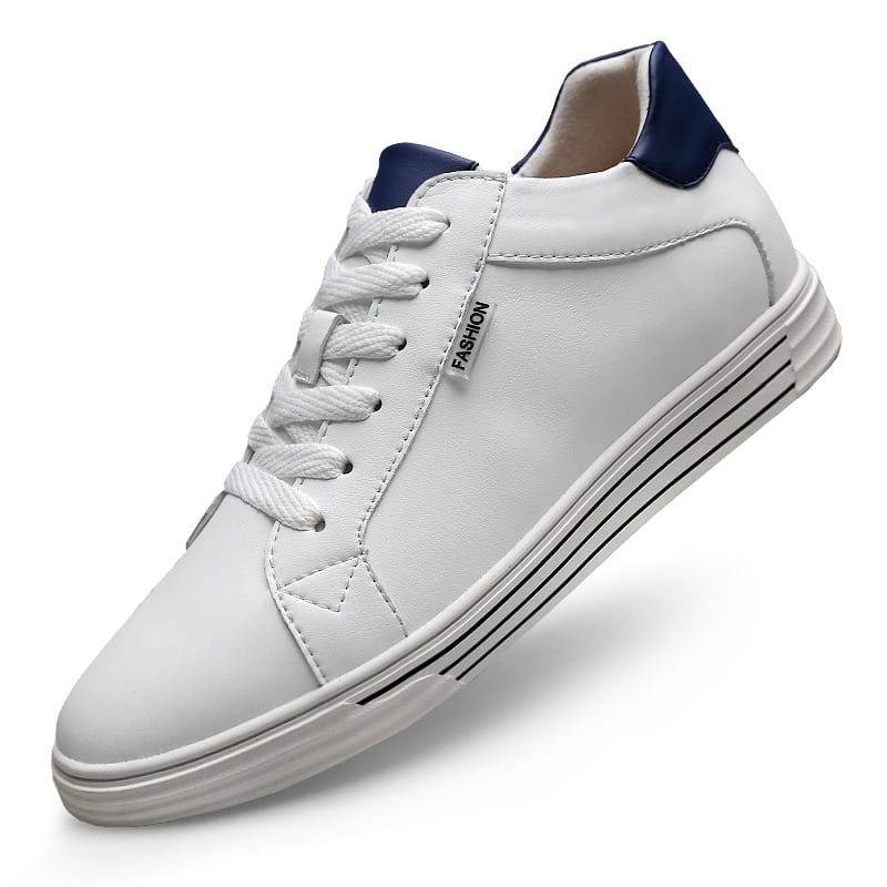 Autumn Flat Heel Height Increasing Insole Lace-up Casual Shoes New Men's Sports view 6