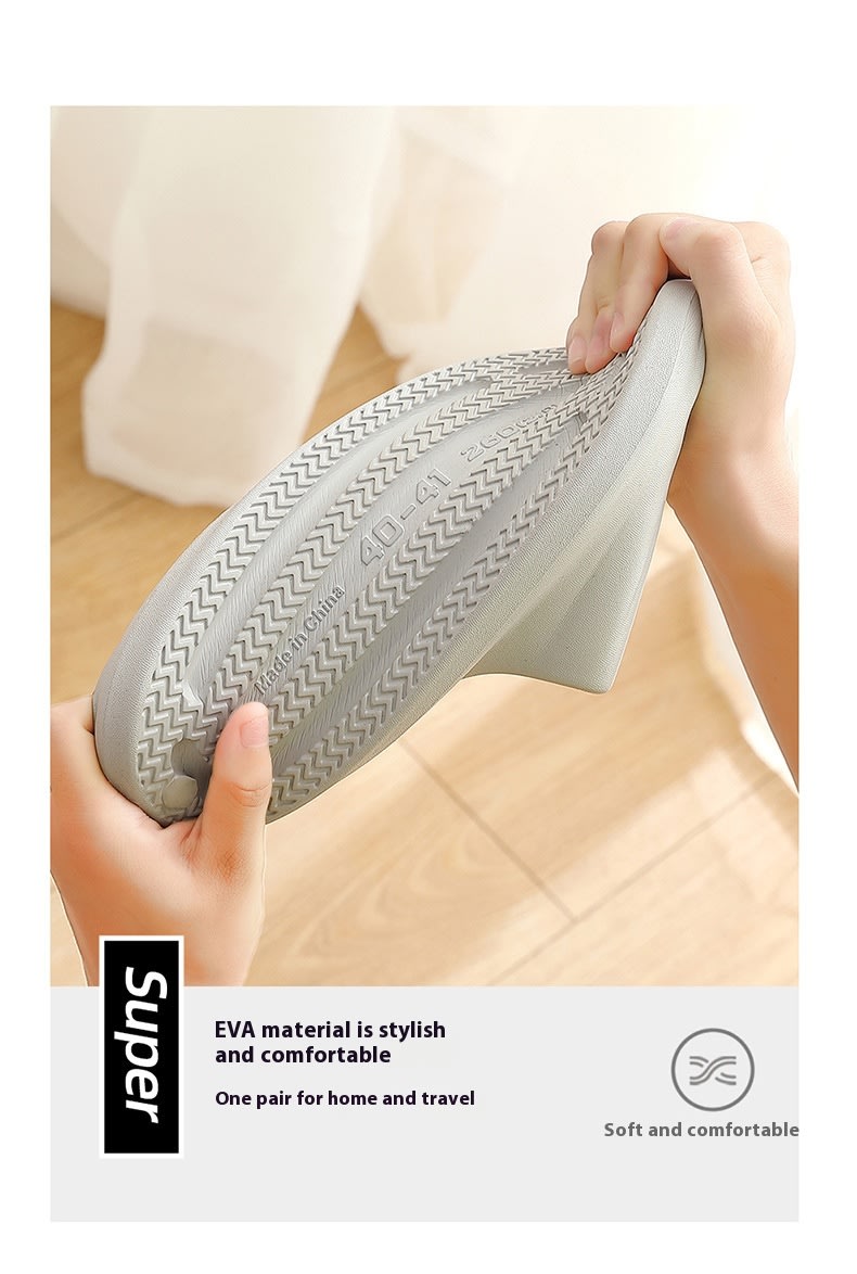 Eva Deodorant Household Bathroom Slip-on Slippers view 18