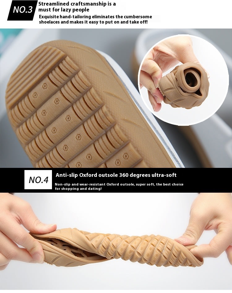 Women's Sandals, Non Slip And Wear-resistant, With A Toe Cap And A Half Trailer In Large Size view 24