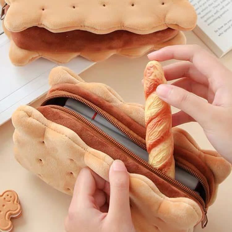 Sandwich Biscuit Plush Pencil Bag view 11
