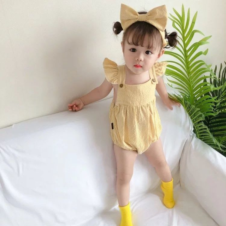 Hair Band Romper Jumpsuit Two-piece Suit For Women view 17