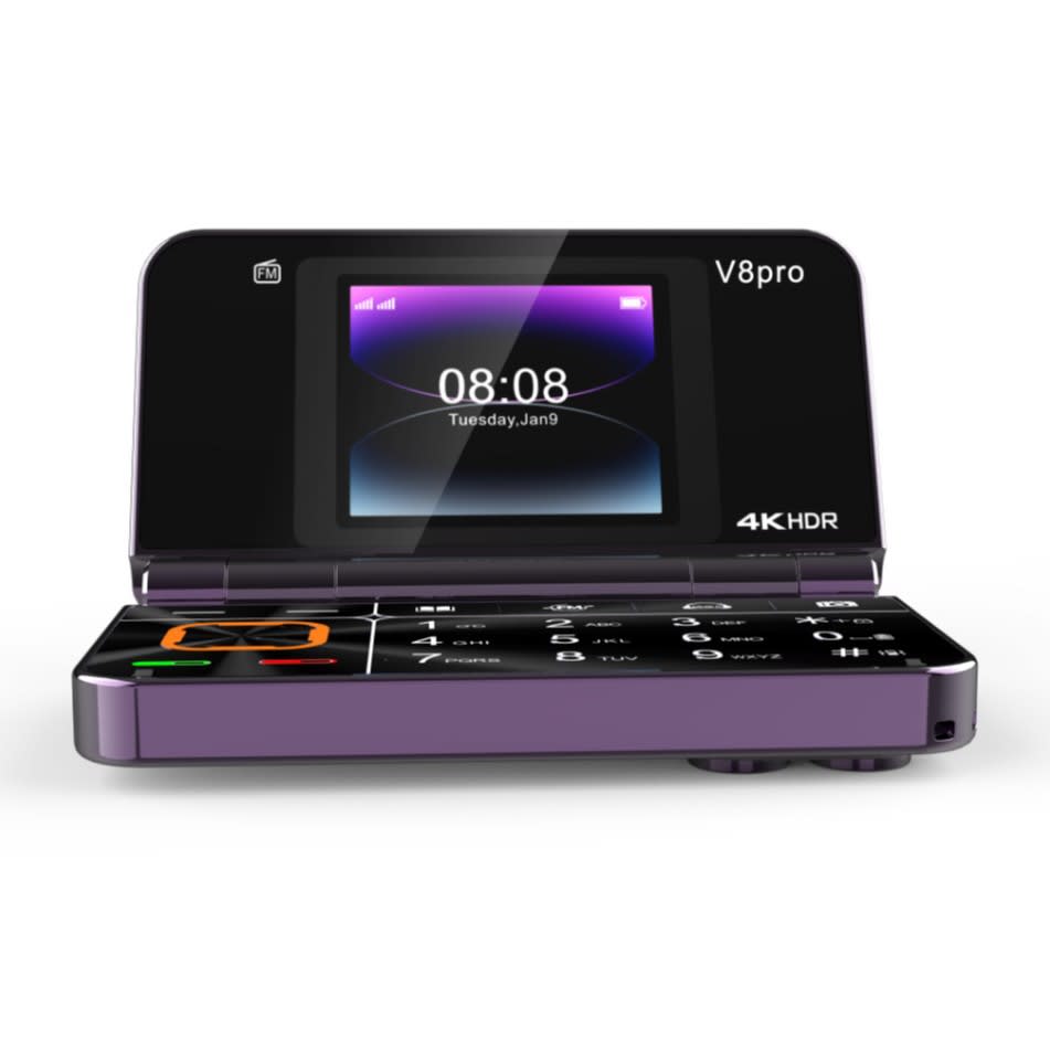 V8pro Dual Screen Folding Flip Function Mobile Phone view 8