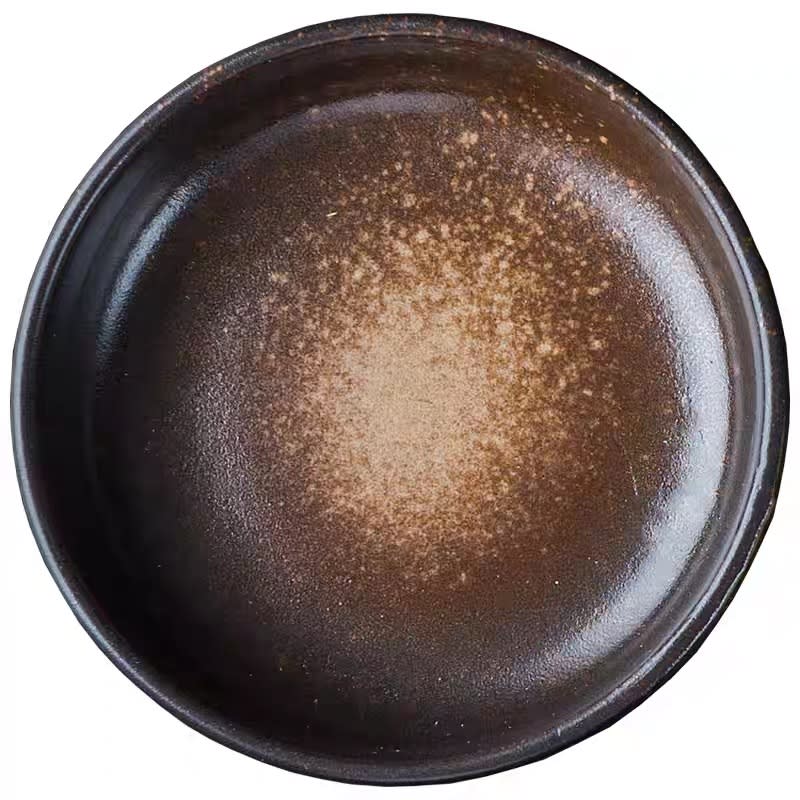 Creative Circular Japanese Seasoning Dish For Household Use view 2