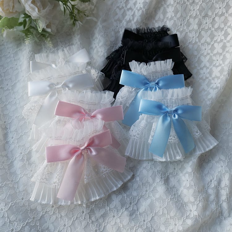 Ladies Bow Lace Wristband view 5