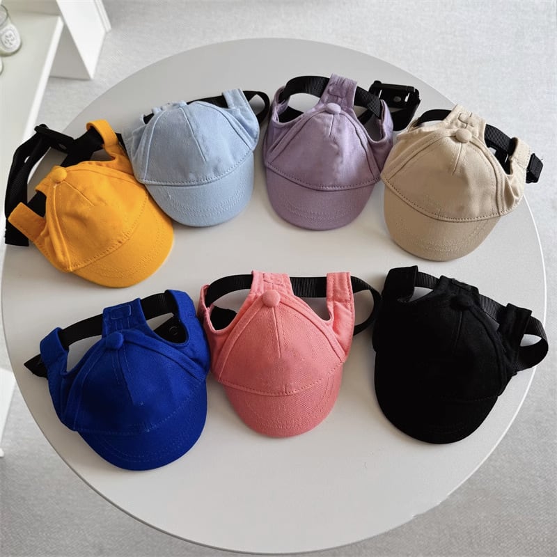New Adjustable Sun-proof Exposed Ears Pet Hat view 5