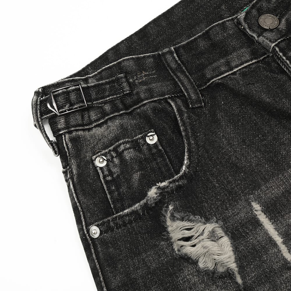 Heavy Industry Ripped Distressed Beggar Jeans view 16
