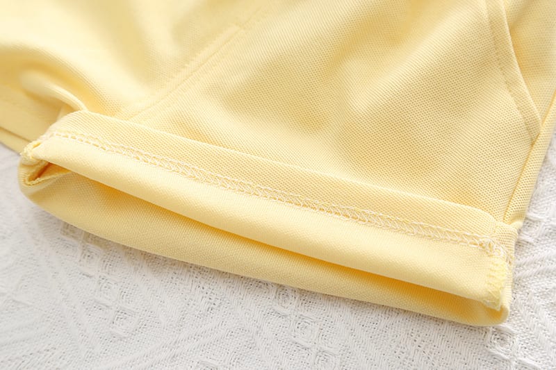 Girls' Summer Cotton Short-sleeved Shorts Suit view 17