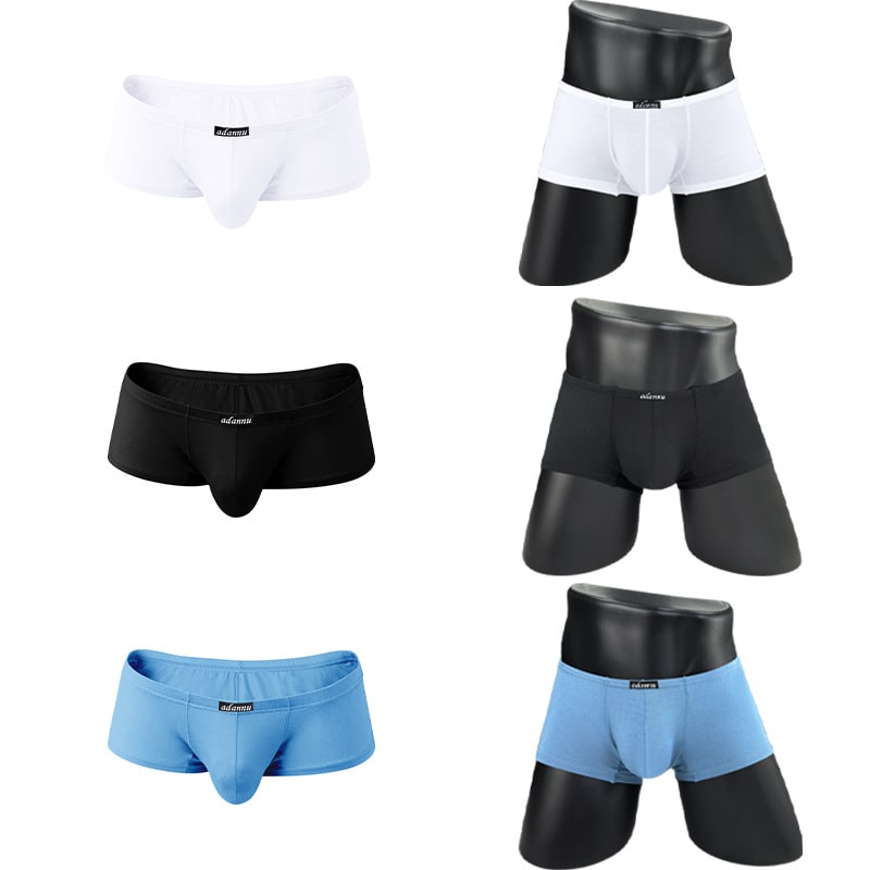 Soft And Comfortable Narrow Modal Boxer Briefs view 28