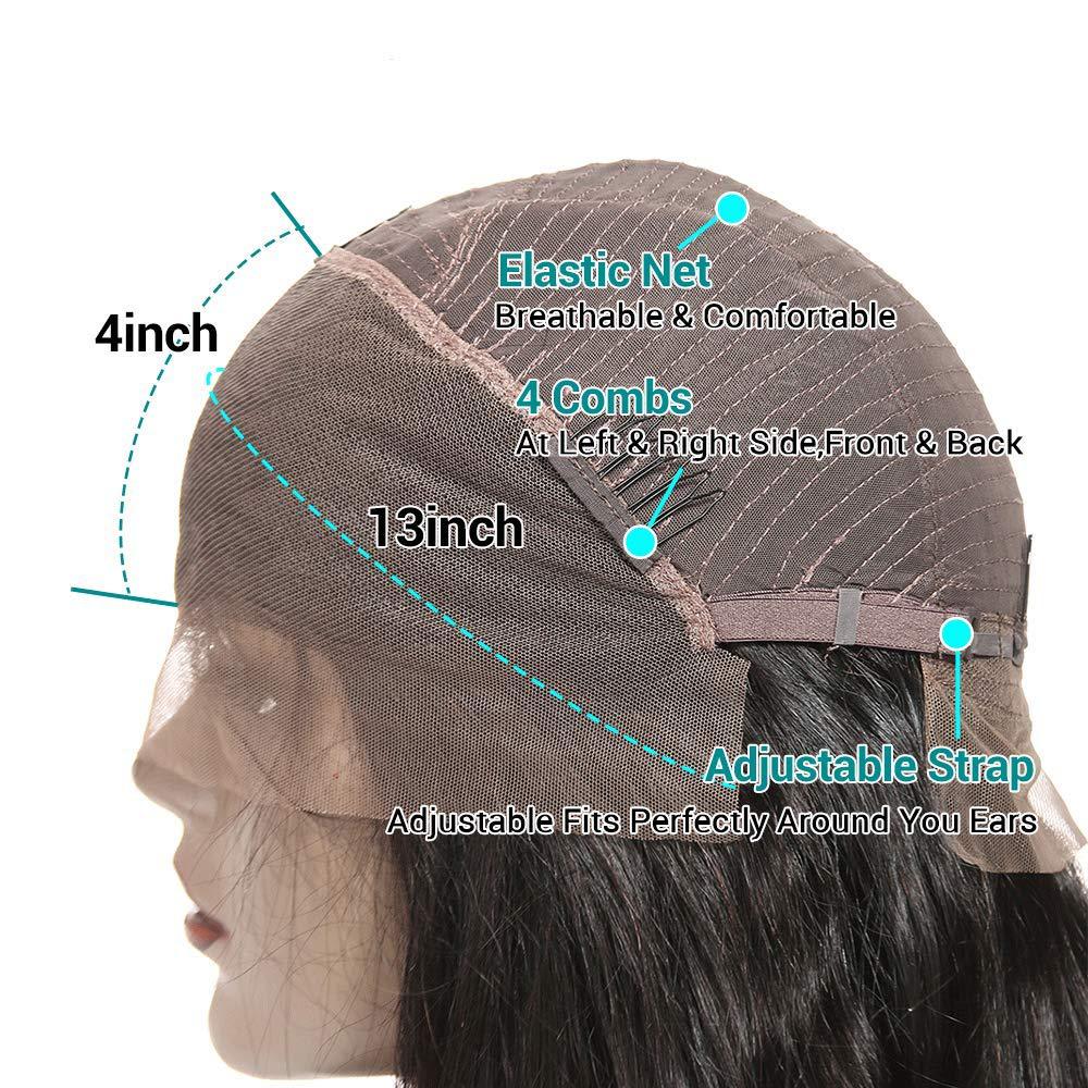 134 Full Frontal Lace Human Hair Wig view 2