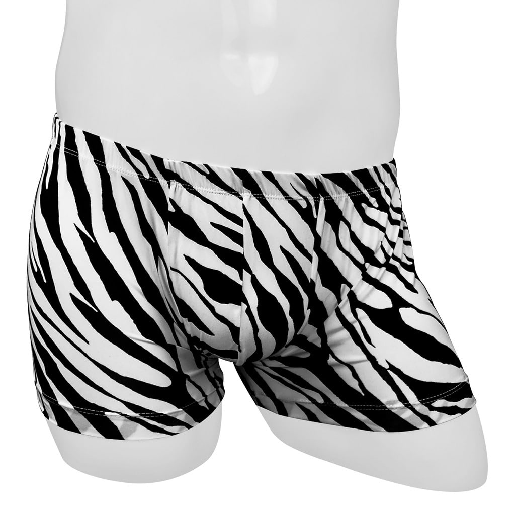 Men's Zebra Low Waist Twill Underpants view 5