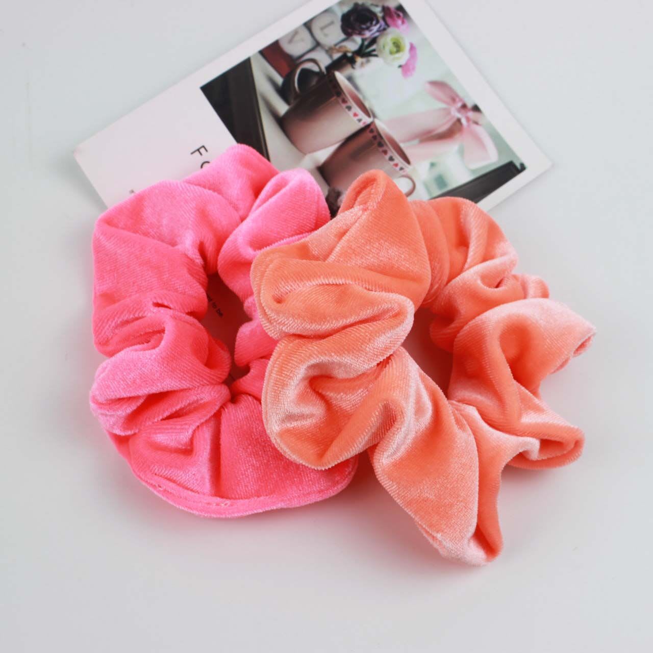 Fluorescent Color Updo Hair Ring Women's Flannel view 9