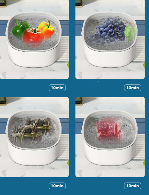 Fruit And Vegetable Washing Machine Portable Household view 2