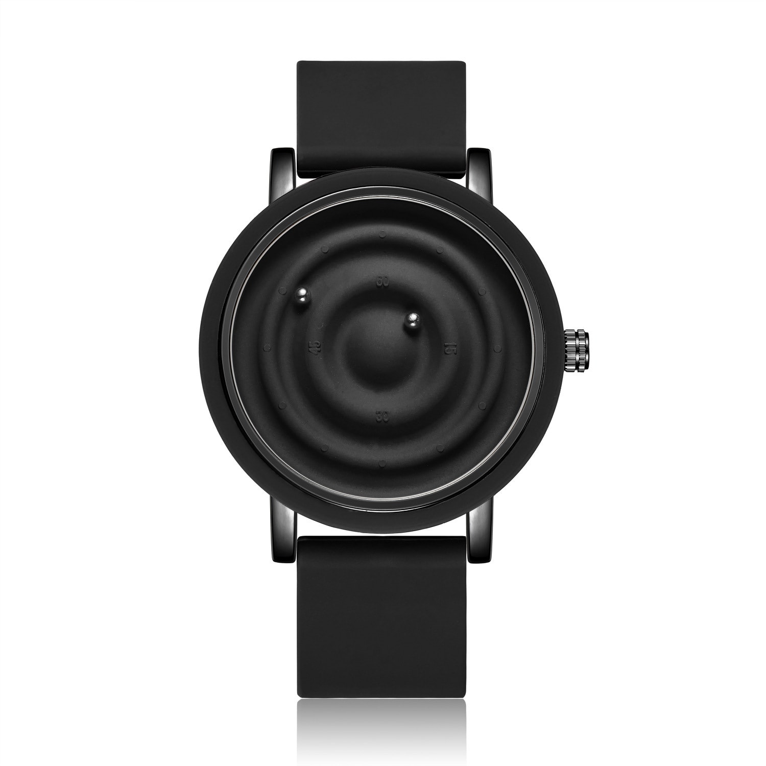 Fashion Black Technology Concept Suspension Watch view 2