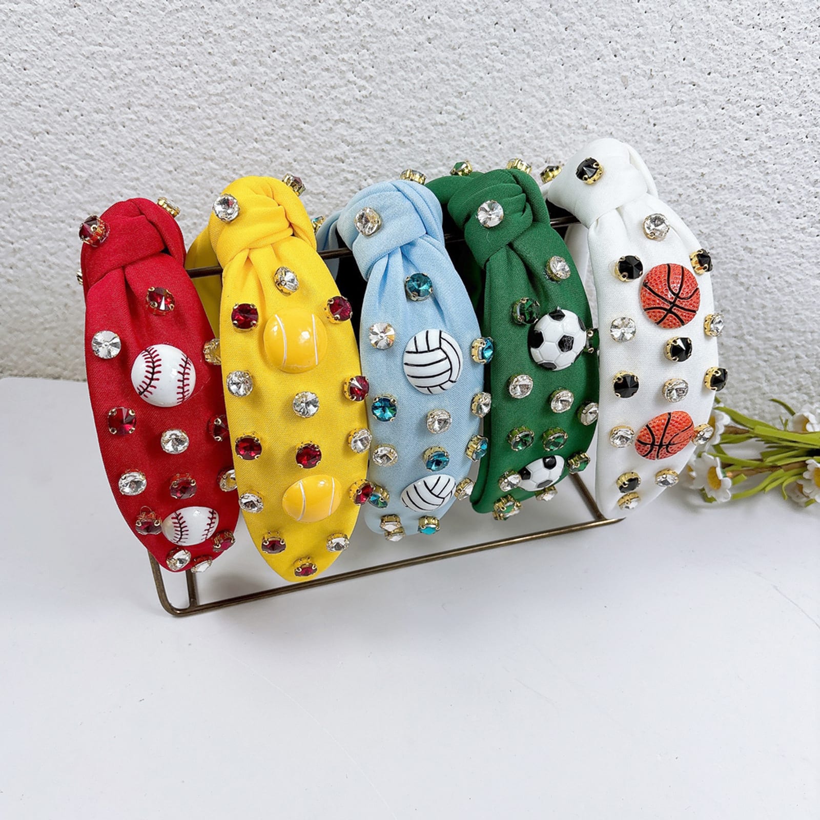 Fashion Simple Rhinestone Headband For Women view 10