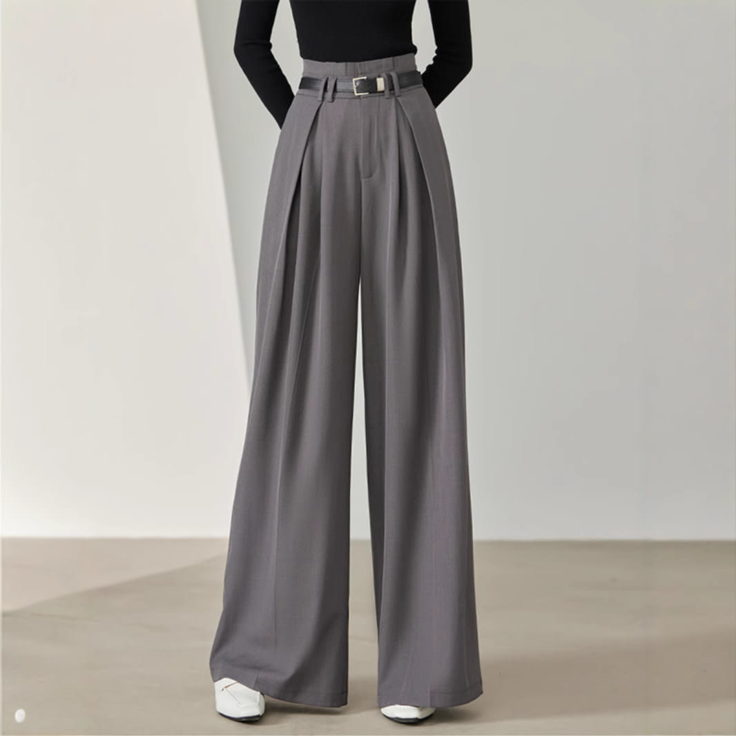 Loose Trousers Wide Leg Women's High Waist Bud-shaped Pants view 2