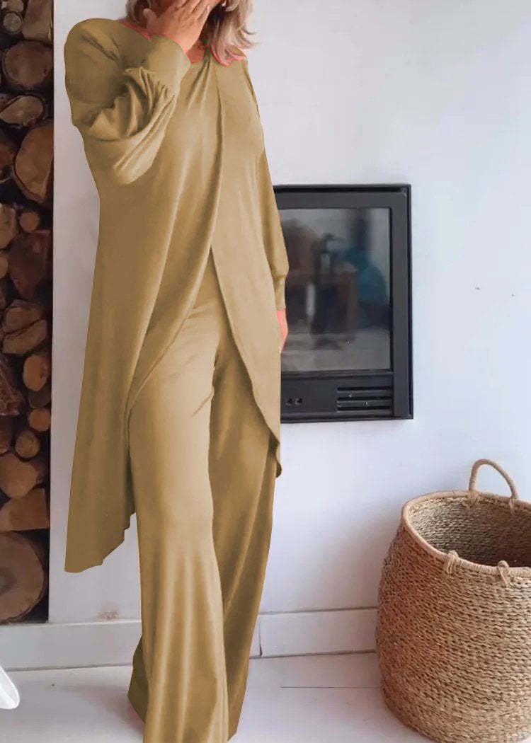 European And American Fashion Women's Wear Zigong NI Top And Trousers Suit view 6