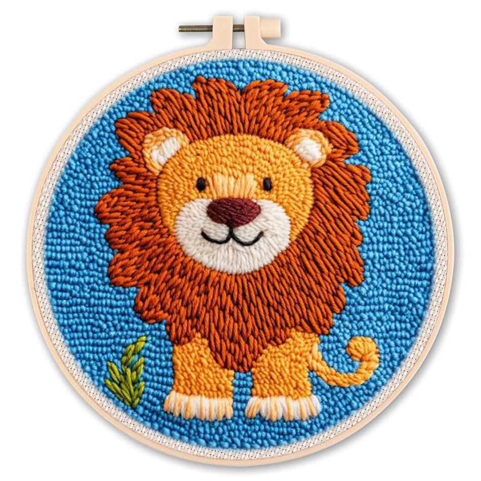 New Handmade Diy Poke Embroidery Material Package Cross view 4