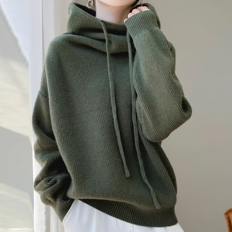 Women's Sweater Thicken Lazy Style All-match Long-sleeved Autumn Winter Warm Casual Sweater For Women view 6