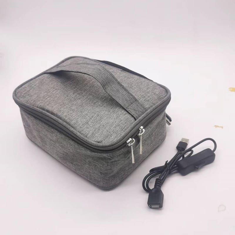 USB Heating Lunch Outdoor Bento Thermal Bag Convenient And Easy To Carry view 8