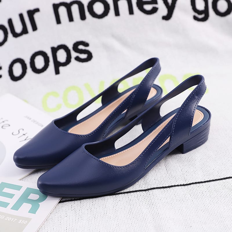 Fashion Casual Sandals Women's Low-cut Plastic Flat Sandals view 7