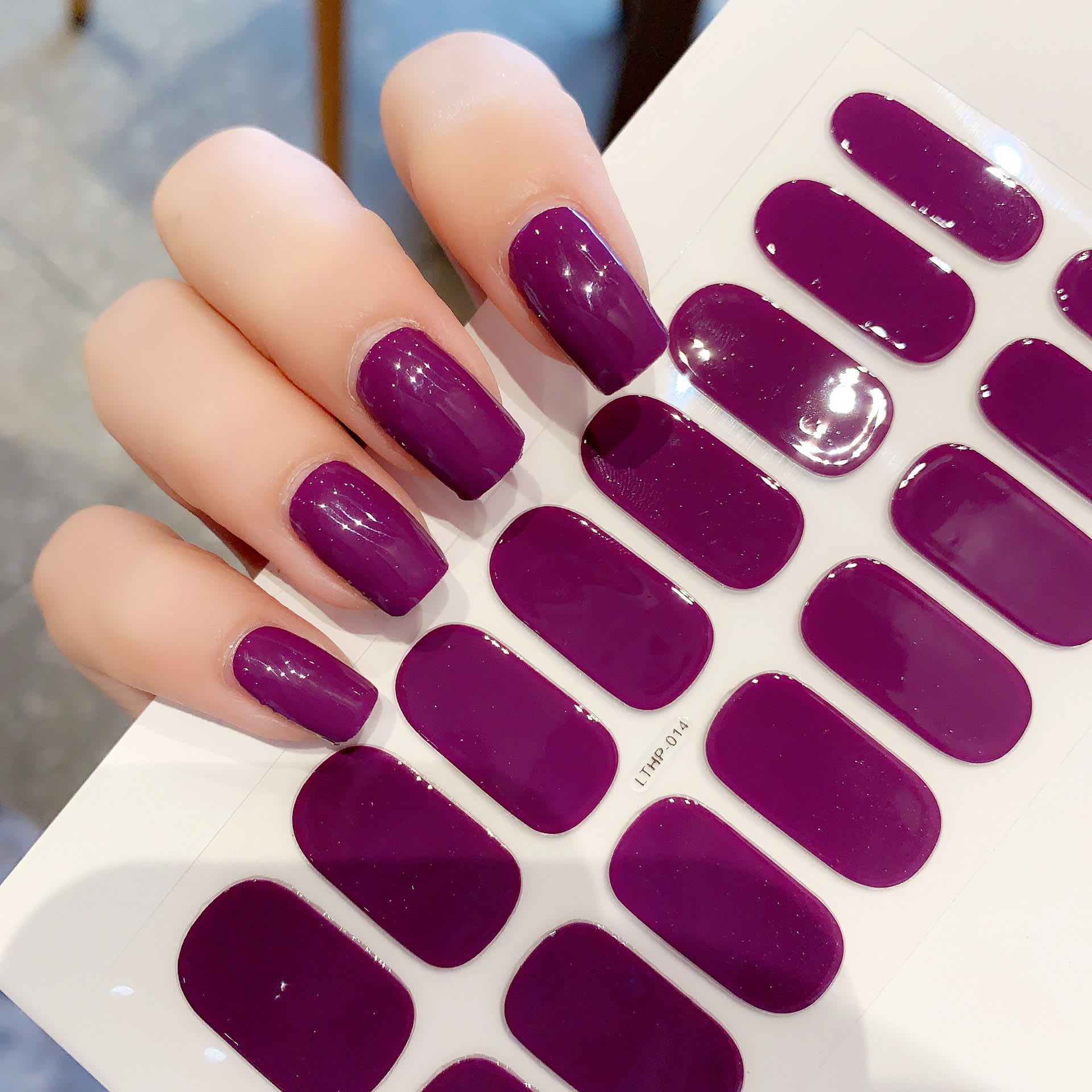 Waterproof And Durable Second Generation Semi-cured UV Nail Beauty Stickers view 40