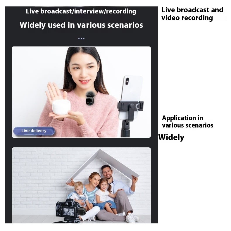 Wireless Microphone Bluetooth Accompaniment Comes With Reverb view 14