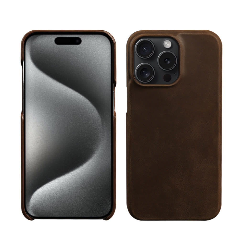 Applicable Crazy Horse Pattern Leather Phone Case view 6