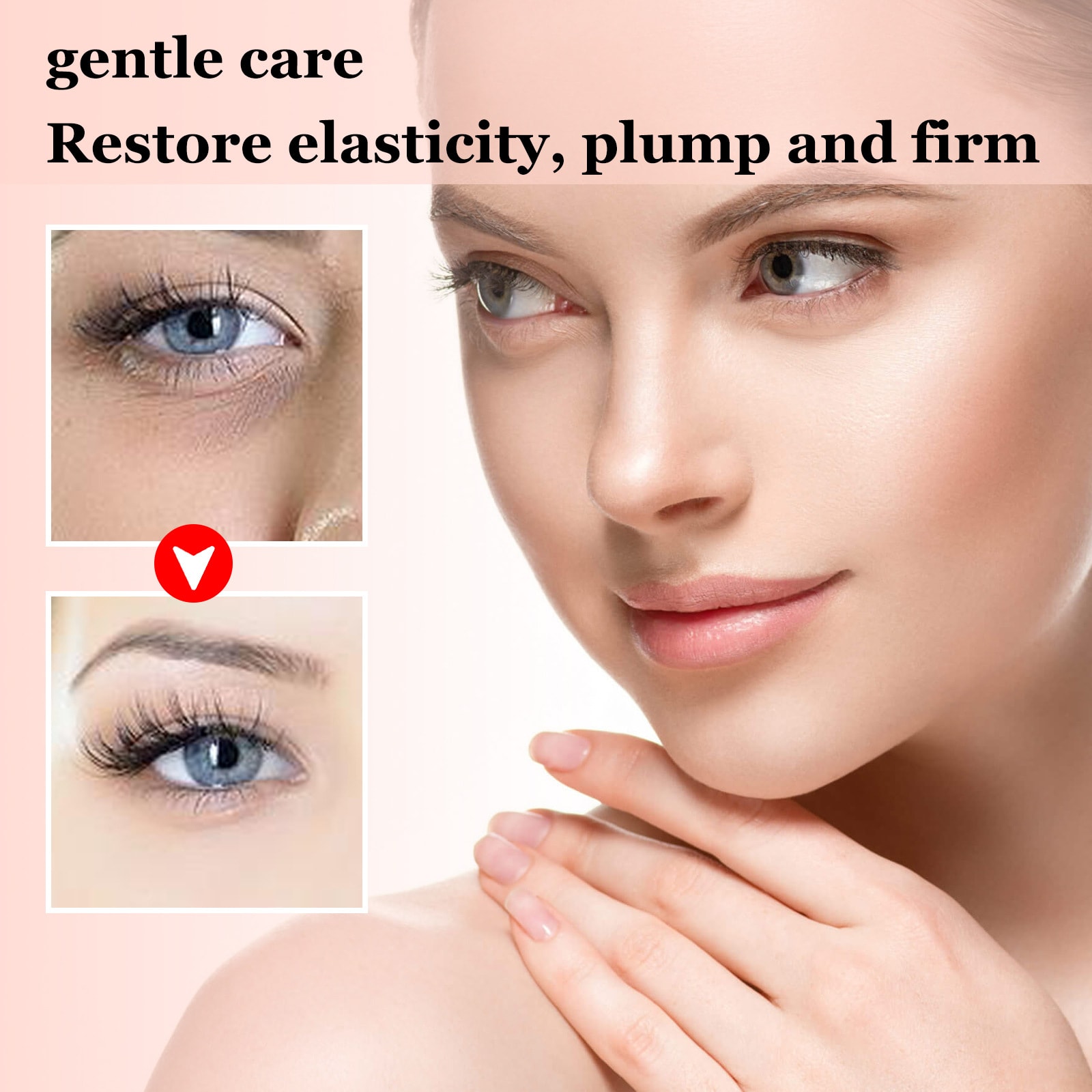 Restoring Eye Cream Moisturizing Skin Fading Wrinkle Hydrating view 2