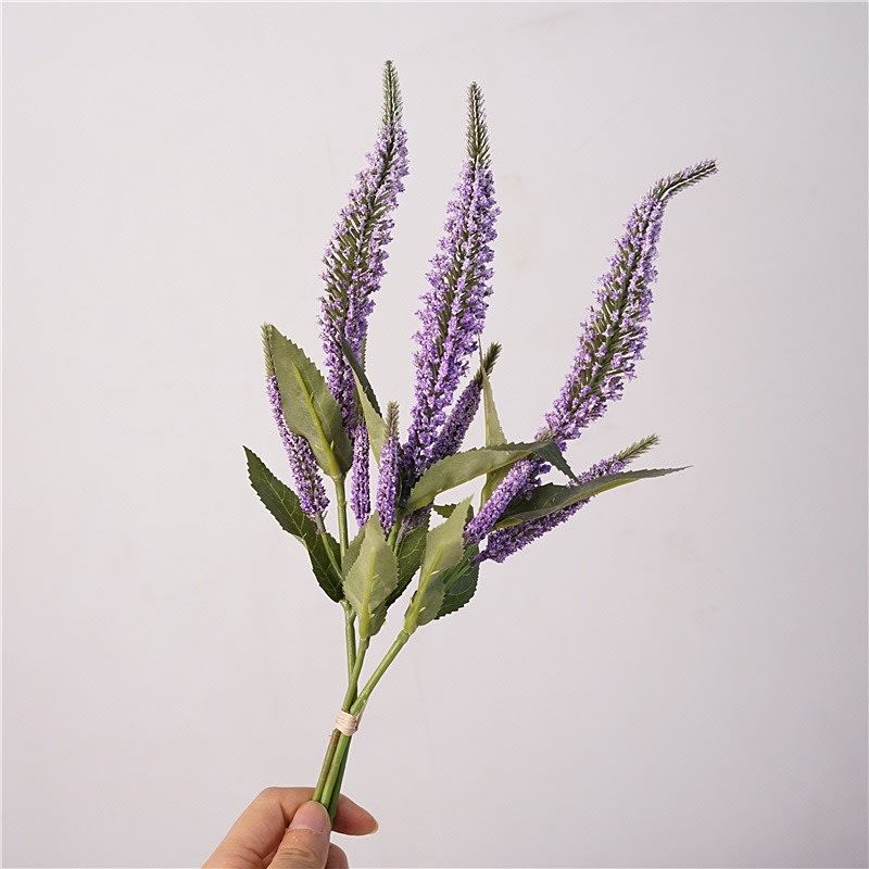 High Quality Artificial Flower Salvia Officinalis Bouquet Home Soft Decoration view 5