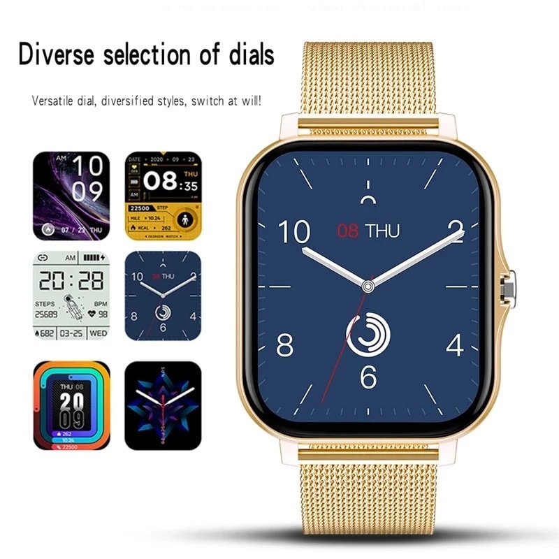 Magnetic Charging Smartwatch Sports Model view 2