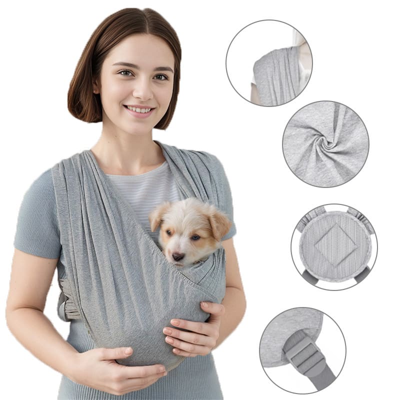 Pet Play Walking Carrying Case Adjustable Baby Sling Travel Bag view 5