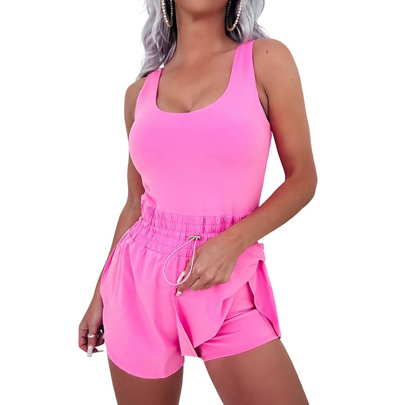 European American Simple Versatile Slim Slimming High Waist Short Shorts view 7