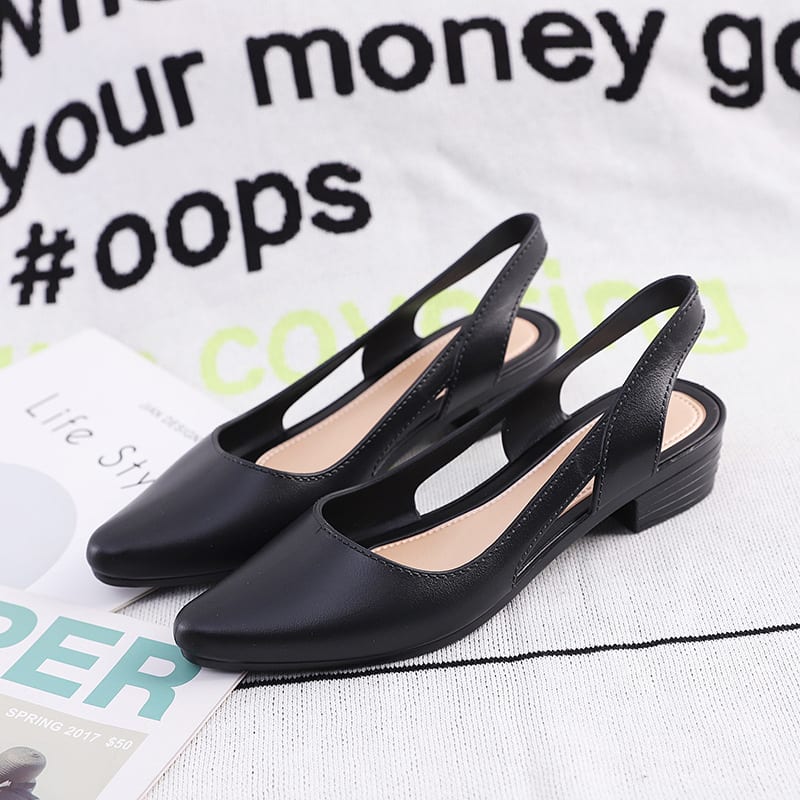 Fashion Casual Sandals Women's Low-cut Plastic Flat Sandals view 16