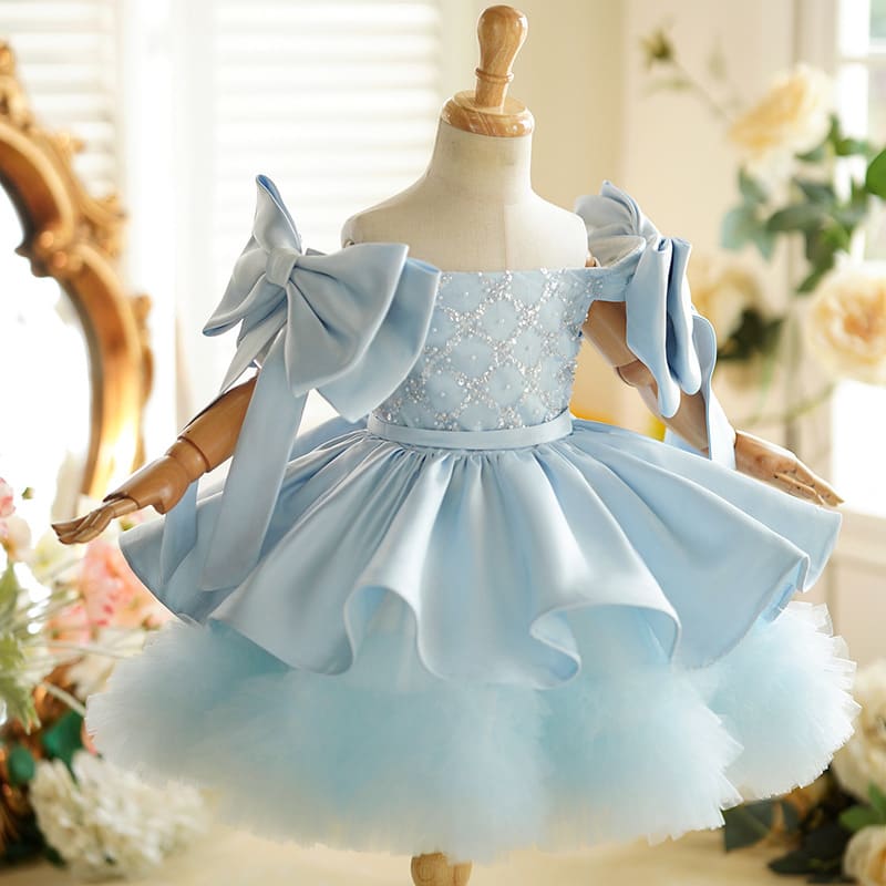 Princess Dress Birthday Party Piano Performance Costume view 3