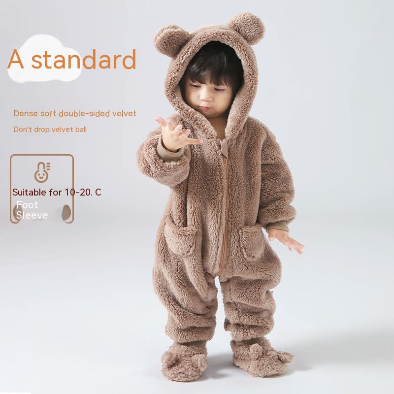 Lambswool Baby Jumpsuit Outer Wear view 18