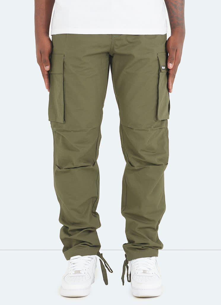 Men's Overalls European And American Independent Station Foreign Trade Drawstring Multi-pocket Casual Trousers view 2