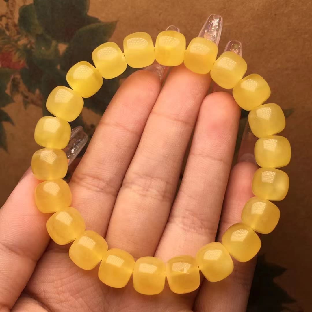 Fashion Personality Natural Beeswax Old Bracelet view 7