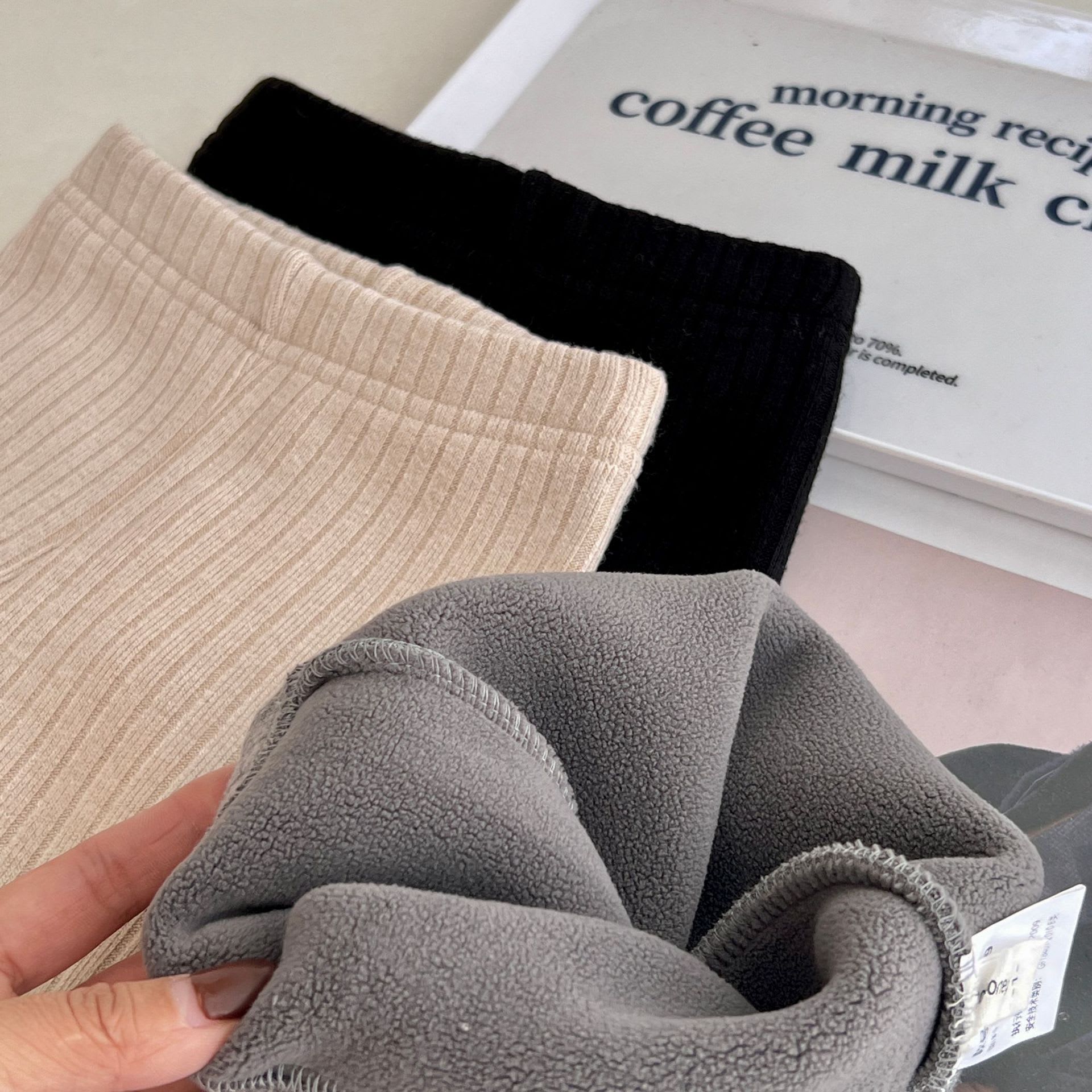 All-matching Warm Outerwear Leggings Fleece-lined Thick view 1