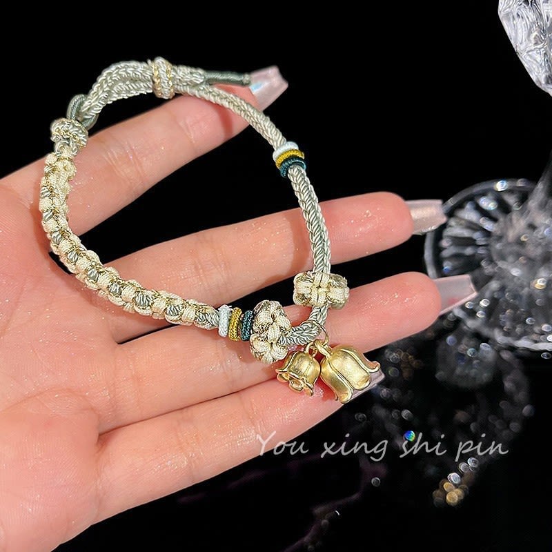 Double Circle Beaded Bracelet Niche Exquisite Bracelet view 16