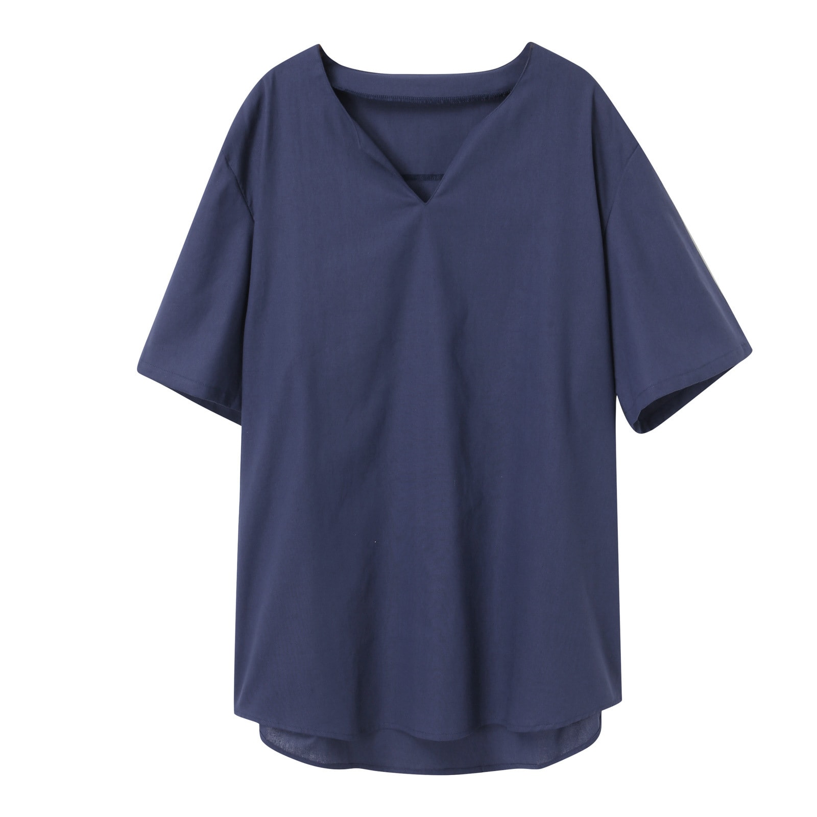 Men's Solid Color Short Sleeve Youth Popularity Casual view 3