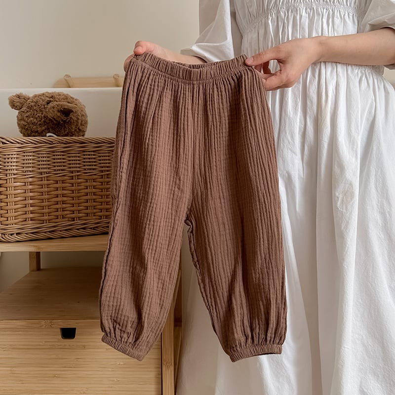 Thin Cotton Cloth Girls' Pajama Pants view 9