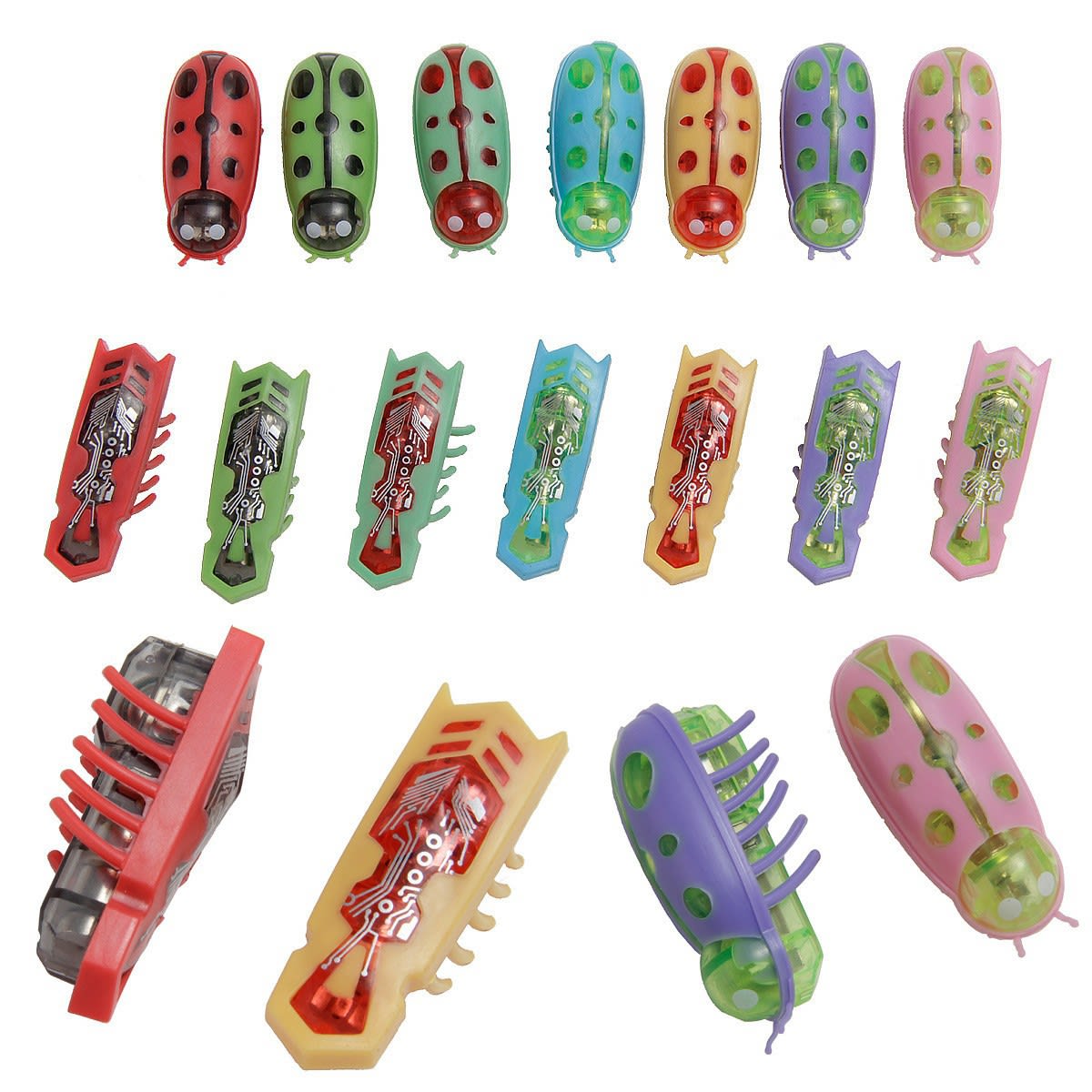 Electric Toothbrush Worm Miniature Nano Jumping Insects Cat Teaser Toy Pet Products view 9