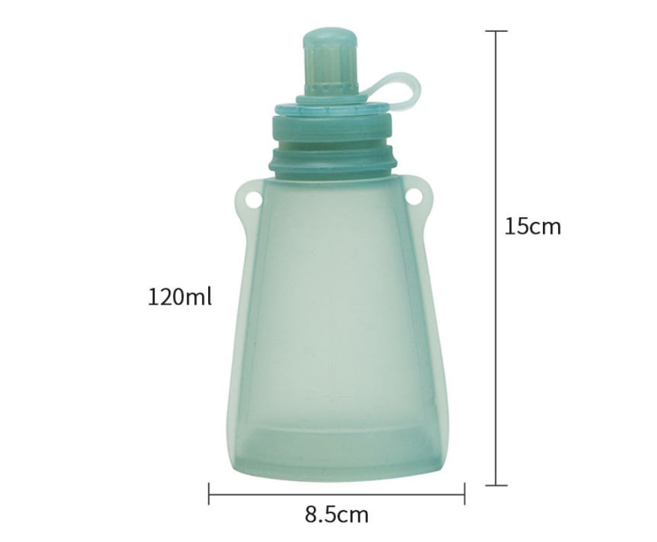 Portable Household Silicone Breast Milk Preservation Bag view 3