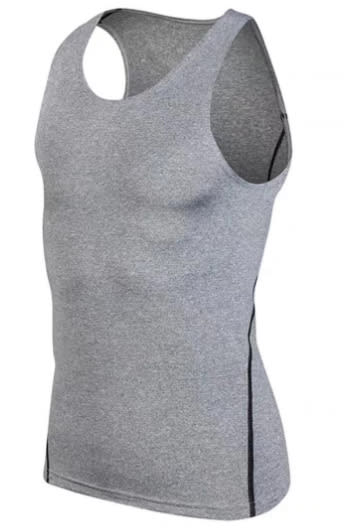 Fitness Short Sleeved Sports Tight Vest view 7