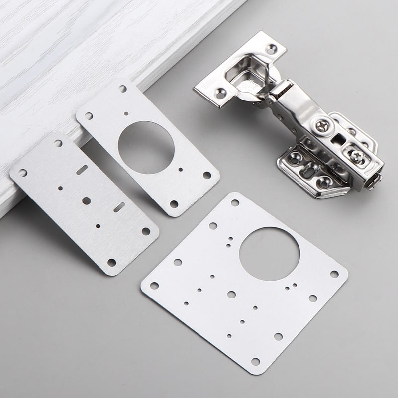Stainless Steel Cabinet Door Hinge Repair Patch view 11