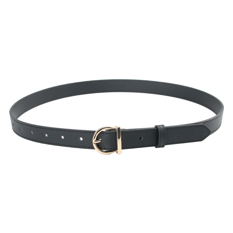 Fashionable All-match D-type Alloy Pin Buckle Women's Belt view 8