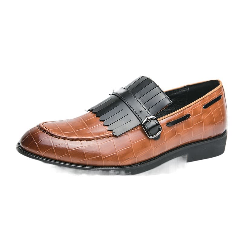 Men's Casual British Style Leather Shoes view 2