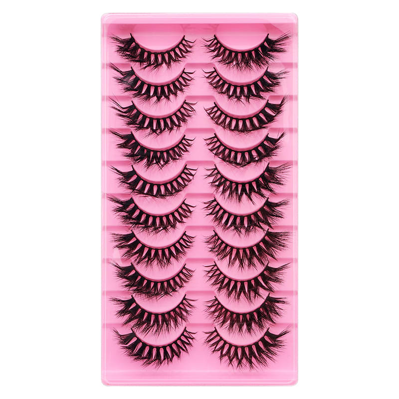 10 Pairs Of False Eyelashes With Natural And Thick Curl view 16