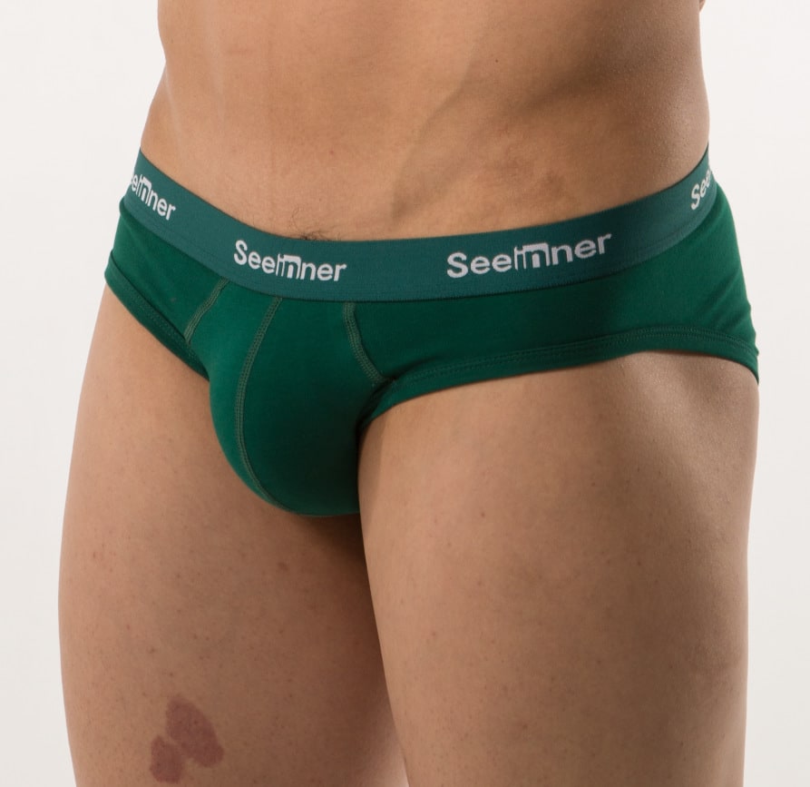 Men's Cotton Stretch Low Waist Sports Briefs view 12