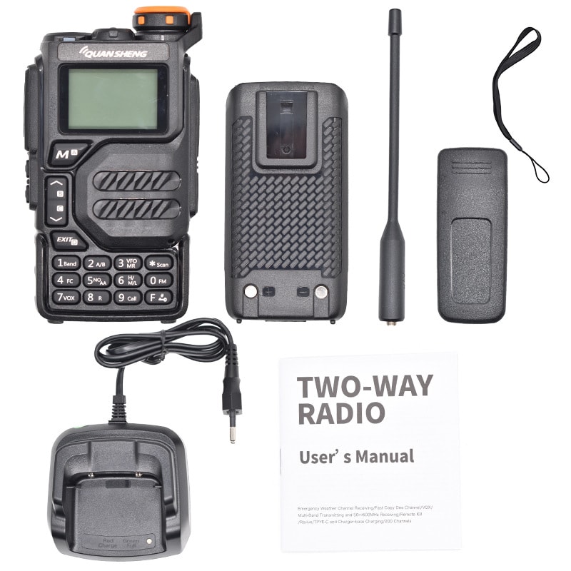 Walkie-Talkie Lithium Battery Frequency Outdoor Self-driving Multi-band view 14